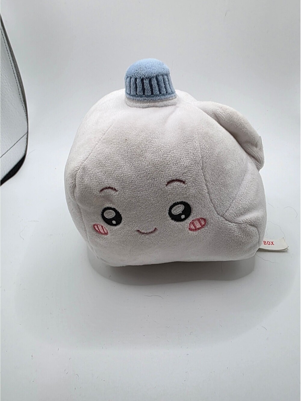 LankyBox Milky Singing Plush Milk Carton Character White Blue 9.5"
